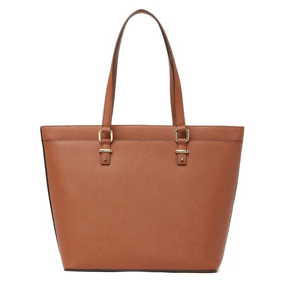 Calvin Klein Boxy Mercury Tote Brown - Picture 4 of 5